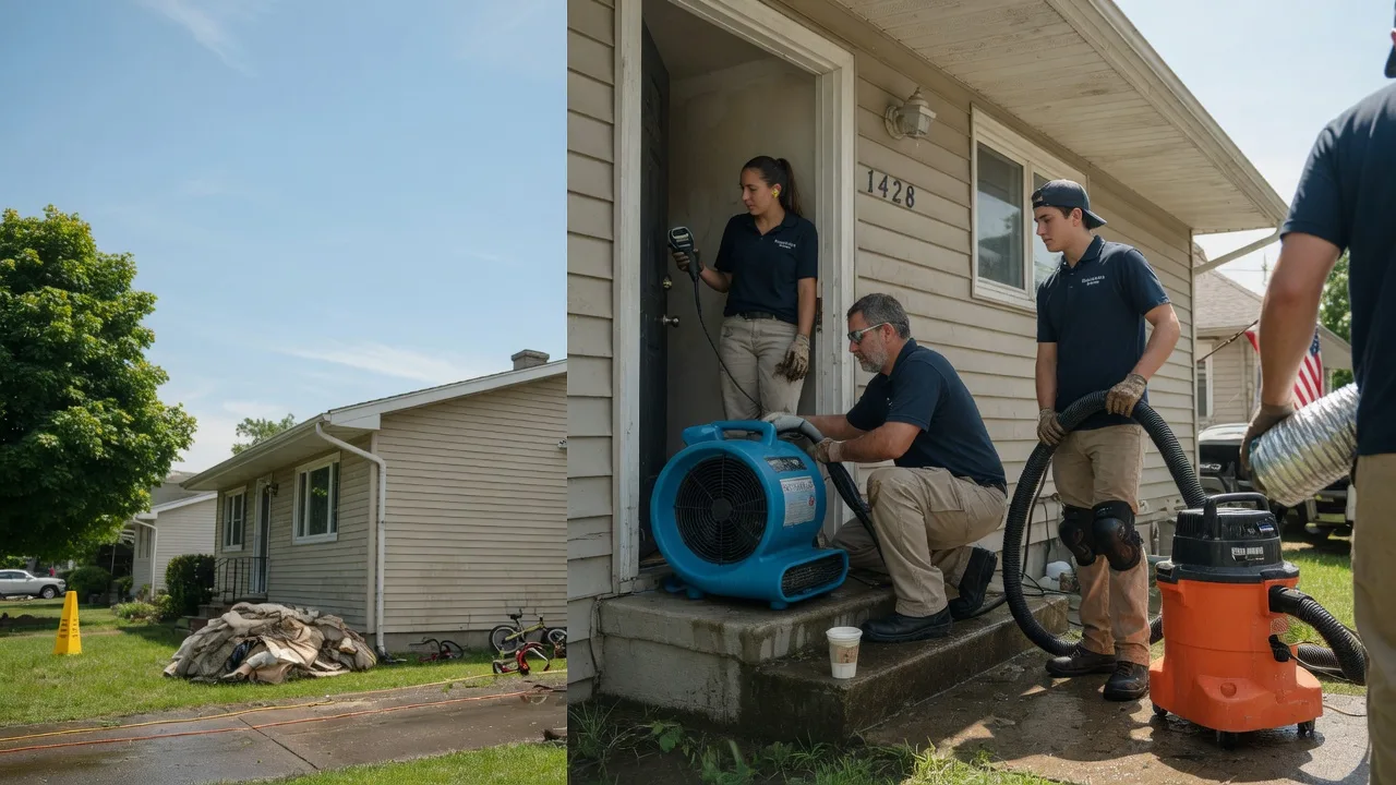 Water Damage Restoration in Dawson, IL near me